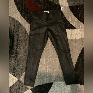 New Women’s size large old navy  leather pants